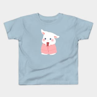 Claude and the red envelope | Bunniesmee Kids T-Shirt